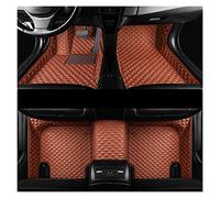 Alfombrillas para Coche para para Kadjar 2015-2019 Alfombrillas Coche Ajuste Personalizado Alfombras Cuero Alfombras Tablero Estilo Coche Moqueta(Marrón)