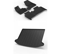 Alfombrillas para Coche para ZEEKR X, Alfombrillas para Todo Tipo De Clima, Alfombrillas para Maletero, Juego Completo, Alfombrillas Impermeables(Style2)