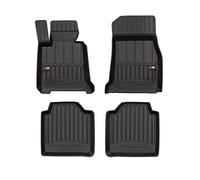 Alfombrillas para coche ProLine 3D compatibles con BMW Serie 3 F34 Gran Turismo 2013-2020 a medida de goma | Juego de alfombrillas premium | Material TPE duradero | Bordes más altos