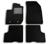 Alfombrillas para Dacia Duster II 2WD-4WD Desde 2018 - Alfombrillas de Coche a Medida, Antideslizantes, talonera de Goma Reforzada, Botones de fijación