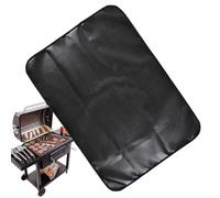Alfombrillas para Debajo de Fogón | Alfombrilla Doble Cara Ignífuga para Barbacoa - Impermeable Resistentes Al Calor Plegable Suelo para Exteriores Terraza Picnic Zona Estufa Leña