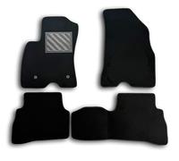 Alfombrillas para Fiat Doblo Panorama Desde 2010-, Combo D Tour Desde 2012-2018, talonera de moqueta Reforzada y Botones de fijación