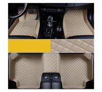 Alfombrillas para Hyundai para Tucson 2019 2022 para Kona para Coupe para Ioniq para I30 para Ix35 para I20 para I40 para Elantra para Accent Fe Alfombrilla Coche(Beige)