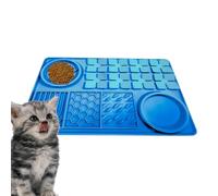 Alfombrillas para lamer para perros, alfombrilla para comer comida para perros - Almohadillas para lamer la comida Cuenco de alimentación lenta - Alimentador lento de silicona antideslizante para
