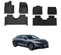 Alfombrillas para Lynk & Co 10 EM-P 2025 Double Layer, TPE Impermeables Set de Alfombrillas de Goma Antideslizante Coche Accesorios