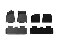 Alfombrillas para Maletero Alfombrillas para Equipaje Juego De TPE Impermeables Y Antideslizantes para Tesla para Model Y para Juniper 2025 AJOHBM(Floor Mat 6pcs)