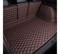 Alfombrillas para Maletero Coche para BMW 5er 530i 535i 540i 550i 520d 530d 2014-2016, Cobertura Completa Cuero Protector Bandeja Impermeable Antideslizante Alfombrillas Interior Accesorios,E-Coffee