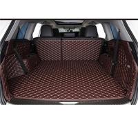 Alfombrillas para Maletero De Coche para Lincoln para Navigator para Aviator para Corsair 2020-2022 Protector Interior para Maletero Trasero Alfombrillas Antideslizante(CAFÉ,X-3)