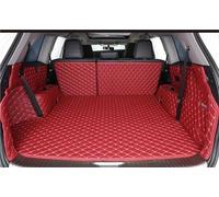 Alfombrillas para Maletero De Coche para Lincoln para Navigator para Aviator para Corsair 2020-2022 Protector Interior para Maletero Trasero Alfombrillas Antideslizante(Rojo,X-2)