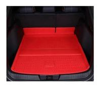 Alfombrillas para Maletero para BYD para Sello U EV | 2025 Para SongPlus Para DMI Forro Para Maletero Bandeja Almohadilla Estera Maletero(Main-Red,Right No Speaker)