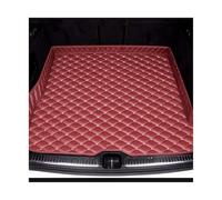 Alfombrillas para Maletero para Lexus para IS LS460 460L LS600H 600HL Esteras para Maletero Coche Almohadilla Protectora Alfombra Cuero Duradera Antisuciedad(Wine Red,Type C)