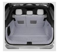 Alfombrillas para Maletero para Xpeng G6 2023-2024 | Bandeja Maletero Alfombrilla Maletero PU Alfombrilla Impermeable Suelo Totalmente Rodeada(Full set grey)