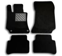Alfombrillas para Mercedes Clase E W212 Berlina y Clase E S212 S.W Desde 2009 - 2016, Antideslizantes, a Medida, talonera de Goma Reforzada