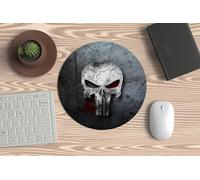 Alfombrillas para Mouse, Ratón de PC o Portátil - Freaks - Películas - Series TV (Alfombrilla Punisher).