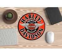 Alfombrillas para Mouse, Ratón de PC o Portátil - Harley. para Todos los Amantes de la Velocidad y Libertad.