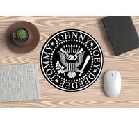 Alfombrillas para Mouse, Ratón de PC o Portátil - Ramones Logo. para Todos los Fans del Punk Americano, Hey ho, Let´s go!!