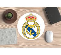 Alfombrillas para Mouse, Ratón de PC o Portátil - Real Madrid (Escudo). para Toda la Gran hinchada Merengue, seguidora del Mejor Club de España, Europa y el Mundo.