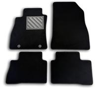 Alfombrillas para Nissan Juke I 2010-2019 A Medida, Antideslizantes, talonera de Goma Reforzada, Botones de fijación