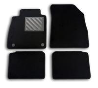 Alfombrillas para Nissan Micra K14 Desde 2017 - A Medida, Antideslizantes, talonera de Goma Reforzada, Botones de fijación