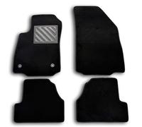 Alfombrillas para Opel Mokka y Mokka X Desde 2012-2020 a Medida, Antideslizantes, talonera de Goma Reforzada, Botones de fijación