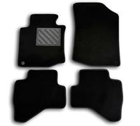 Alfombrillas para Peugeot 107 Desde 2007 hasta 2014 a Medida, Antideslizantes, talonera de Goma Reforzada, botón de fijación