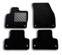 Alfombrillas para Range Rover Evoque I 2011-2019 a Medida, Antideslizantes, talonera de Goma Reforzada y Botones de fijación