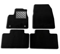 Alfombrillas para Renault Scenic V/Grand Scenic V/E-Tech Electric Desde 2024- A Medida, Antideslizantes, talonera de Goma Reforzada, Botones de Anclaje