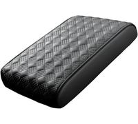 Alfombrillas para Reposabrazos Coche Aptas para Land Rover Defender Discovery 3 4 5 Range Rove Evoque Freelander, Automóvil Alfombrilla Cuero PU Duradera Cómoda Fácil Instalación,A/Grey