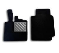 Alfombrillas para Smart W450 1998-2007 ForTwo, Antideslizantes, Almohadilla de talón de Goma Reforzada