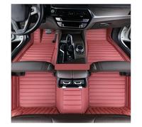 Alfombrillas para SQ5 TT 2 4 Seat 2015-2018 Alfombrillas De Coche Detalles Interiores Accesorios Esterillas(Wine Red 3 PCS,TT 4 Seat 2015-2018)