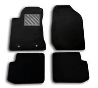 Alfombrillas para Toyota Corolla E12 del 2000 al 2006, Alfombrillas a Medida, Antideslizantes, con talonera de Goma Reforzada y Botones de Anclaje