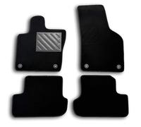 Alfombrillas para VW Beetle II Desde 2012-2018 a Medida, Antideslizantes, talonera de Goma Reforzada, Botones de Anclaje