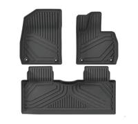 Alfombrillas para Xpeng G6 Respaldo Asiento Trasero Almohadilla Protectora Forro Carga Alfombrilla para Maletero TPE Alfombrillas Suelo(Floor mats RHD 3pcs)