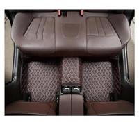 Alfombrillas Protección Todo Clima Alfombrilla Cuero Personalizada con Diamantes Todos Los Modelos para Civic para Fit para CRV para XRV para Accord para Odyssey(1 Back Coffee)