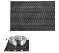 Alfombrillas protectoras resistentes para encimera de cocina de inducción, materiales de silicona con diseño antideslizante, fácil mantenimiento, almohadilla de silicona para estufa de inducción