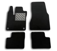 Alfombrillas Smart ForFour W453 2014 a Medida, talonera de Goma Reforzada y Botones de fijación