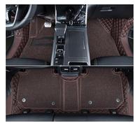 Alfombrillas Suelo Alfombrillas Coche Doble Capa con Almohadillas para Los Pies Funda Alfombra para Hyundai para Tucson para NX4 para Híbrido 2021 2022 2023 2024(Coffee 6pcs)