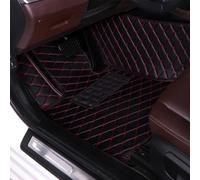 Alfombrillas Suelo Coche Almohadillas Para Pies Antiincrustantes Para Para Sienna Ocho Asientos 2011 2012 2013 2014 2015 2016 LHD(Black-Beige)