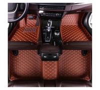 Alfombrillas Suelo Coche LHD Para Para Highlander Cinco Asientos 2009 2010 2011 2012 2013 2014 Almohadillas Antiincrustantes Accesorios Interiores(Brown)