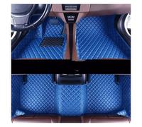 Alfombrillas Suelo Coche LHD Para Para Highlander Cinco Asientos 2009 2010 2011 2012 2013 2014 Almohadillas Antiincrustantes Accesorios Interiores(Black-Blue)