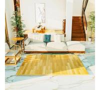 Alfombrillas térmicas para suelos, alfombras eléctricas con calefacción, temporizador y temperatura regulable, almohadilla térmica eléctrica, calentador de suelo para pies(80x100cm)