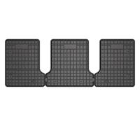 Alfombrillas traseras de goma Kia EV9 desde 2023 3 piezas Negro Frogum elToro