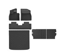 Alfombrillas y Protector de Maletero de TPE compatibles con BYD Atto 3 Yuan Plus 2022-2025. Alfombrillas Compatible with Todo Tipo de Clima. Alfombrilla Compatible with Maletero(6pcs LHD)