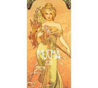 Alfons Mucha Kalender 2026: Geschmackvoller Kunst-Kalender im schlanken Hochformat (33x66 cm) | Plakatkunst des Jugendsstils