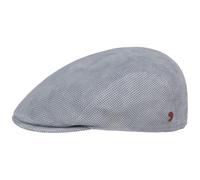 Alfonso D´Este Gorra Jhon Perf LeatherD’Este Mujer/Hombre - Made in Italy de Piel Gorro Ivy con Visera, Forro Primavera/Verano Primavera Verano - M (56-57 cm) Gris
