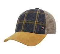 Alfonso D´Este Gorra Milaco WoolD’Este Mujer/Hombre - Made in Italy de Lana béisbol Hebilla Metal, con Visera, Forro Otoño Verano Primavera Invierno Verano/Invierno - Talla única Azul-Amarillo