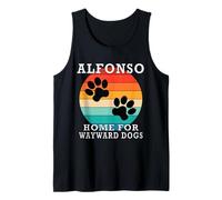Alfonso Home For Wayward Dogs Apellido Camiseta sin Mangas