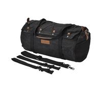 Alforja Accesorios Retro para Motocicleta Bolsa De Asiento Trasero Lona Impermeable Viaje Universal(Style 1)