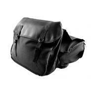 ALFORJA CUSTOM TELA MODELO VINTAGE NEGRO