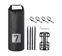Alforja de horquilla delantera para bicicleta, soporte de horquilla delantera para bicicleta, bolsa de equipaje delantera | bolsa de bicicleta robusta y portátil para bicicleta